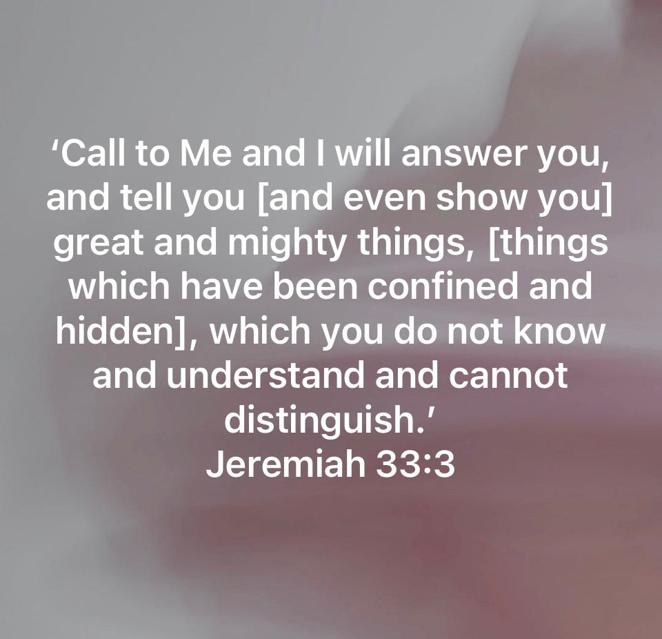 Journey in Grace Blog: The Luxury of Not Knowing What to Do!