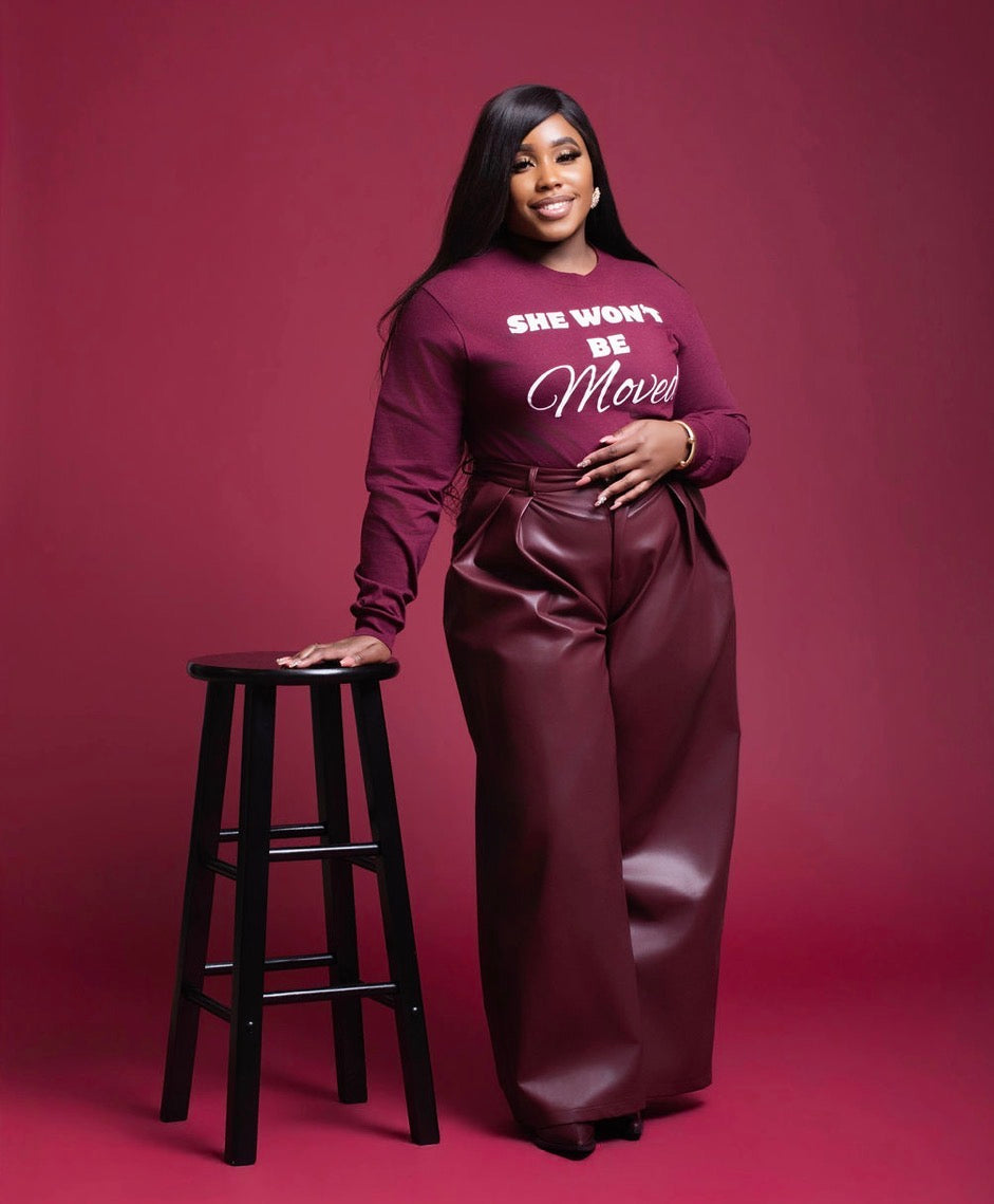 Long sleeve T-Shirt - Maroon