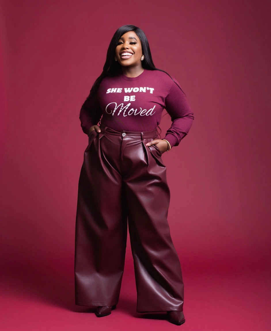 Long sleeve T-Shirt - Maroon