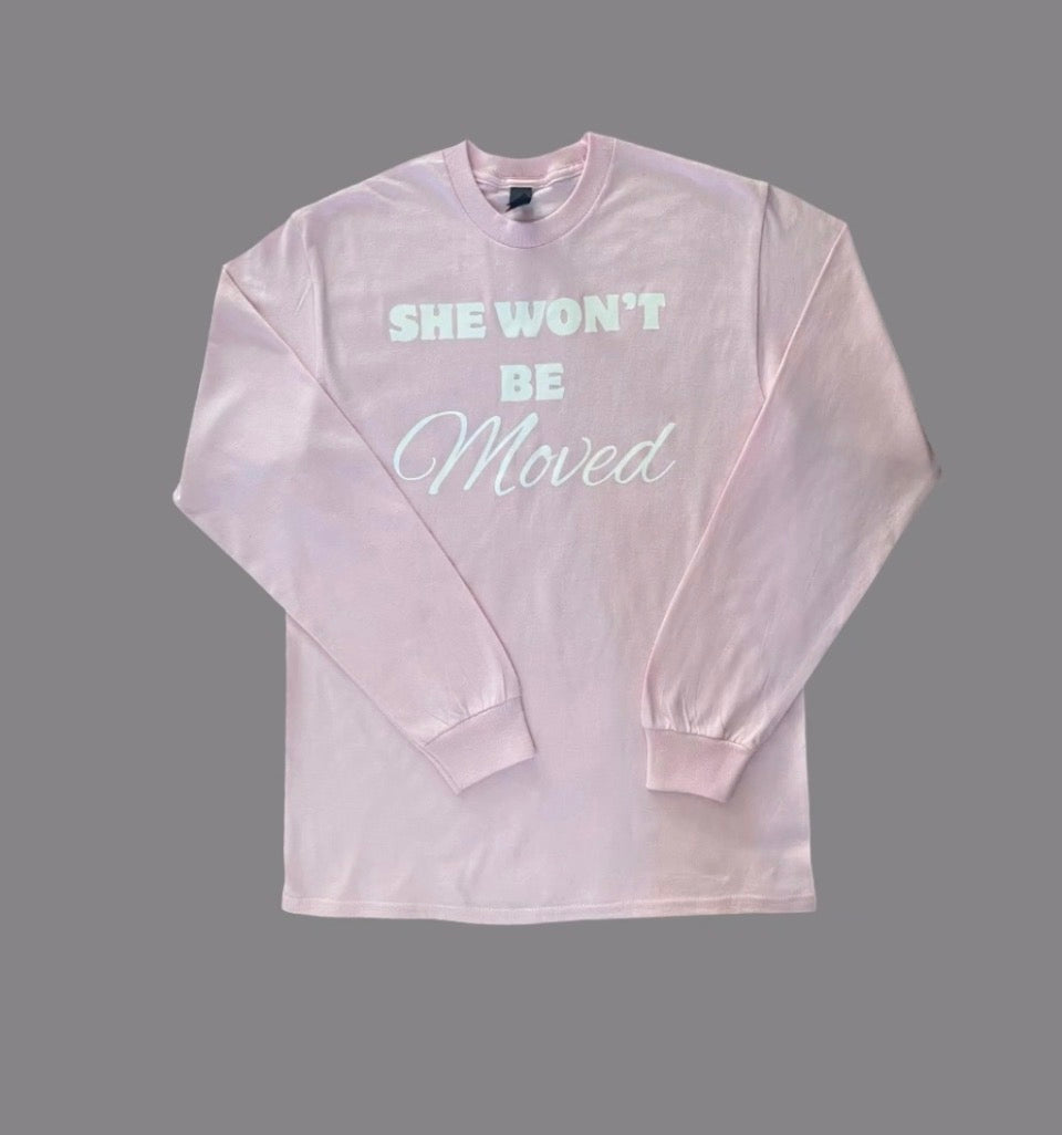 Long Sleeve T-Shirt- Pink